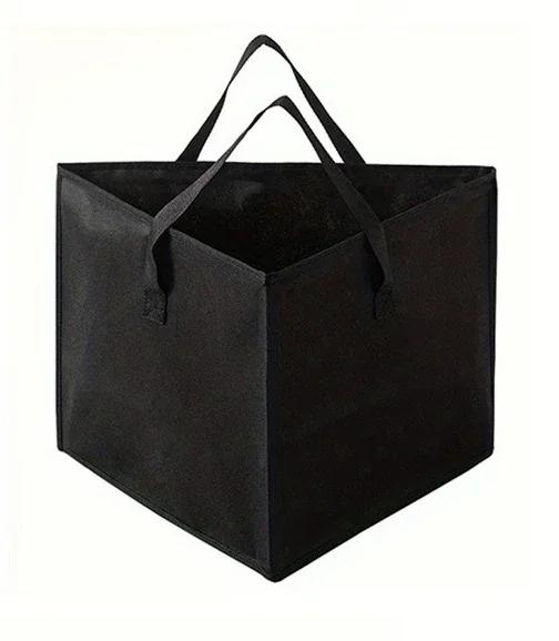 1-piece Set of  Fabric Triangle Storage Bag Clothes Hanger, Clothing Storage Box, Wardrobe, Home Hanging Storage Bag