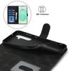 For Samsung Galaxy S25+ Wallet Case Double Folded Edge Skin Touch PU Leather Flip Phone Cover