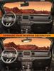 Decorative Air Vent Ring for 18-23 Jeep Wrangler JL JLU Center Console