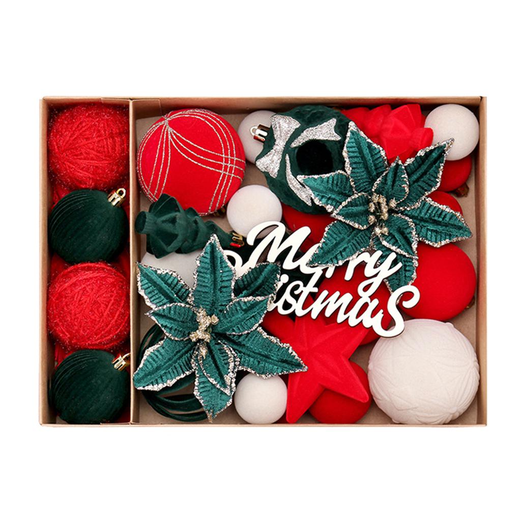 Vintage Velvets Xmas Decorations Ball For Home Reusable Party Hanging Ball Ornament Decoration Festive Party Decor