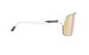 RUDYPROJECT Spinshield Air White Lens 147mm Sunglasses, Matte/Multi-Laser Gold, SP845758-0000, Width