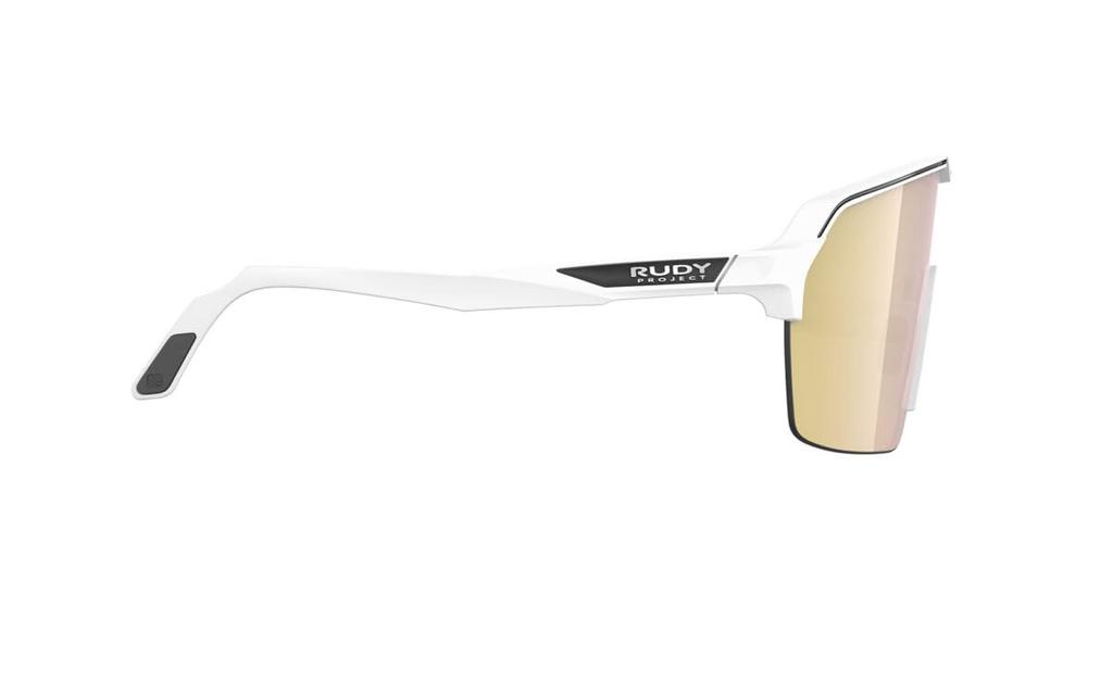 RUDYPROJECT Spinshield Air White Lens 147mm Sunglasses, Matte/Multi-Laser Gold, SP845758-0000, Width