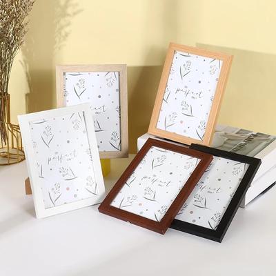 Modern Simple Wooden Picture Frame 5/6/7/8 Inch/picture Frame Wooden Density Board Picture Frame Home Decor