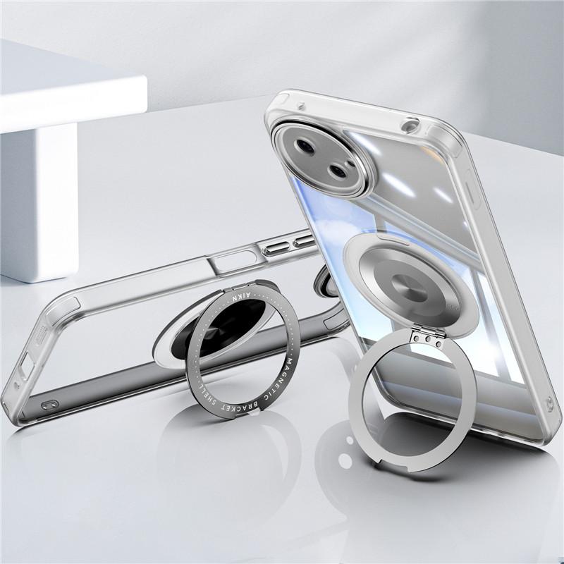 Full Cover Super Anti-drop 360 degrees Rotating Bracket Case With Lens Film For Sharp Aquos Wish 4 Wish4 Back Protection Shell