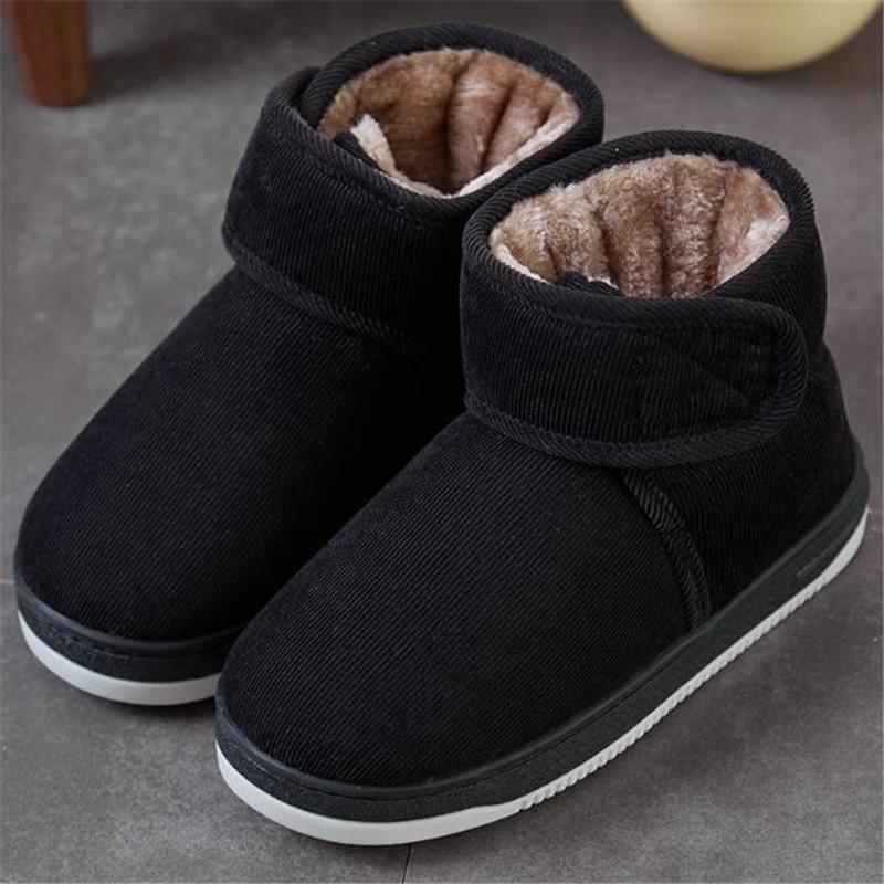 Winter Thick Plush Slippers Women Men Home Warm Women Shoes Indoor Outdoor Wear Cotton Shoes Unisex Slippers Footwear