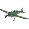 PLATZ 1/48 WWII Imperial Japanese Navy Zero Fighter Model 21 Type, 263rd Naval Air Group, Plastic Model AE-49 (Aircraft), Pre-colored