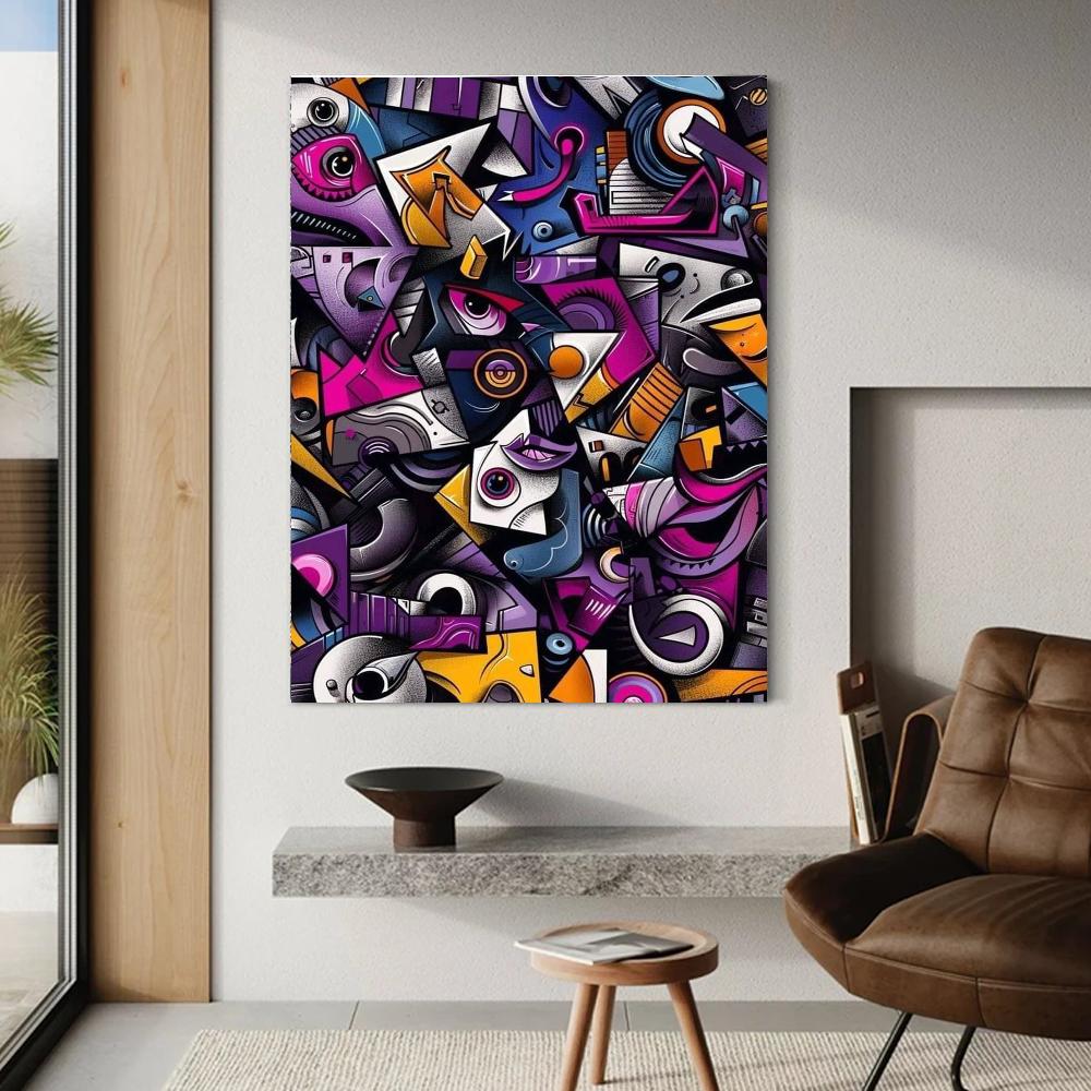 

1 шт. Современный абстрактный постер с принтами Идеальный дизайн Скандинавский Современный гостиная Домашний декор Подарок 21cm×30cm NoFrame