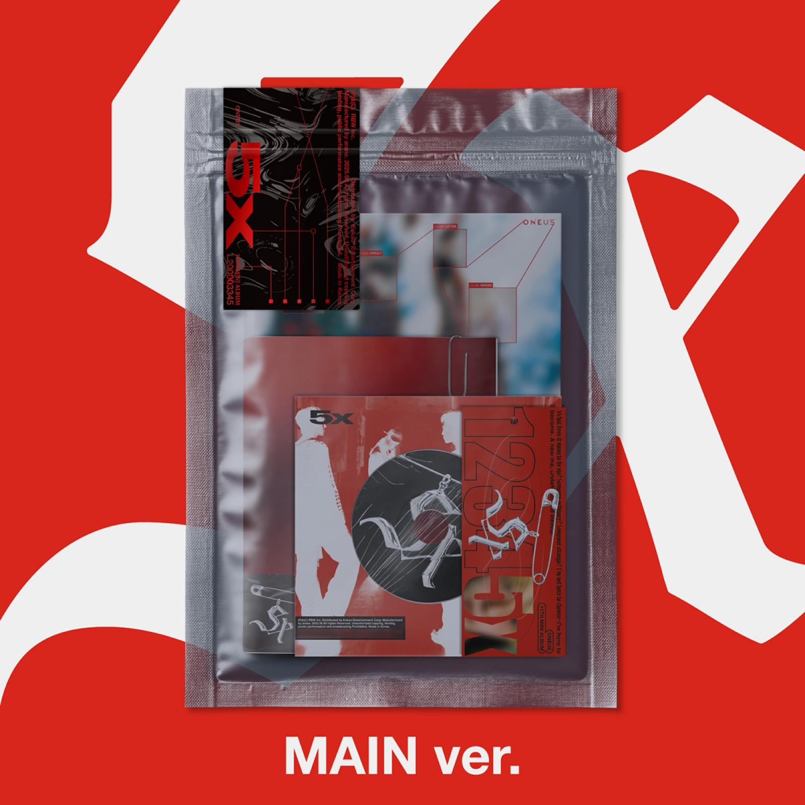 

(POCAALBUM / MAIN ver.) ONEUS [5x] 11th Mini Album MAIN ver.