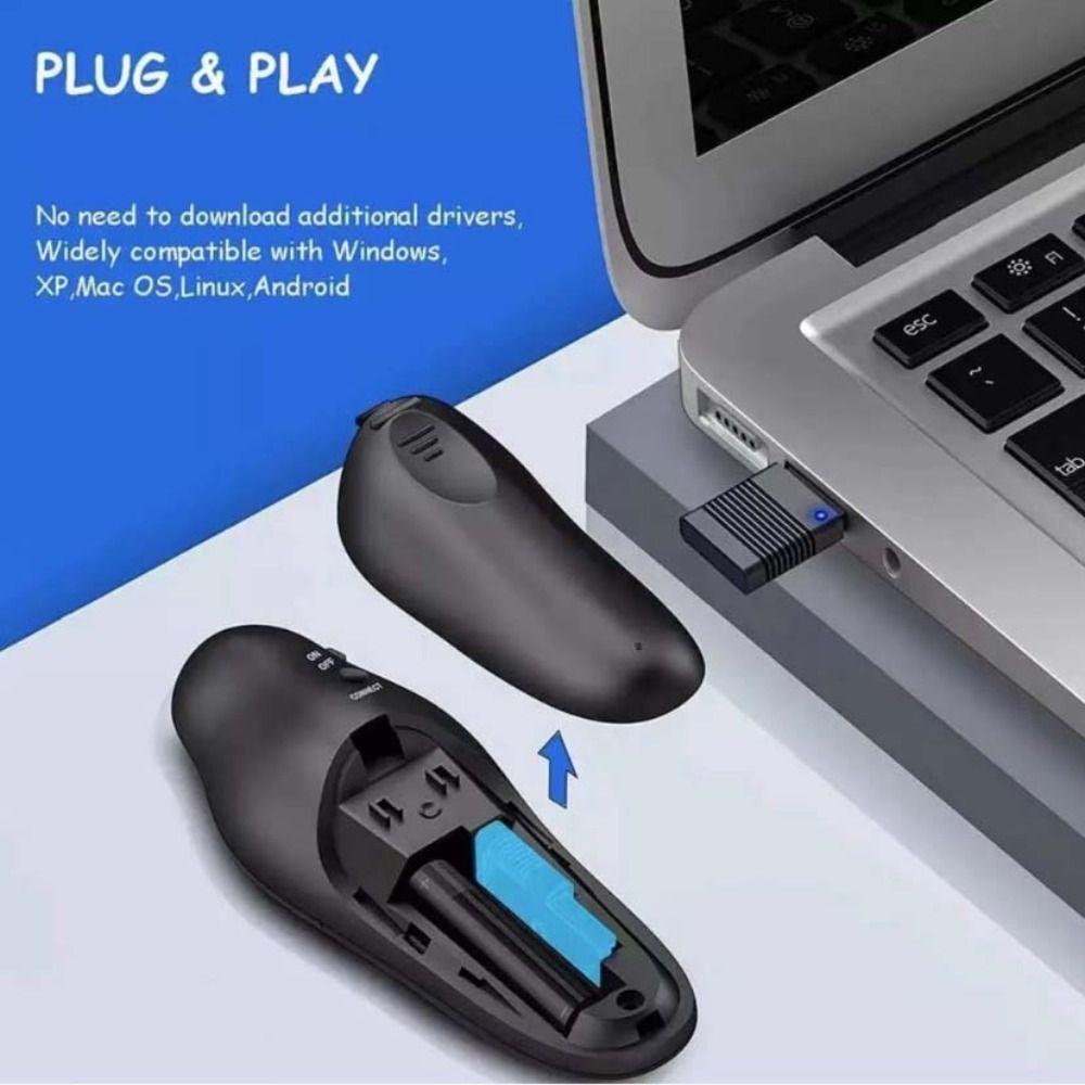 Télécommande infrarouge Présentateur sans fil 2,4 GHz Contrôle USB Powerpoint PPT Clicker Enseignant