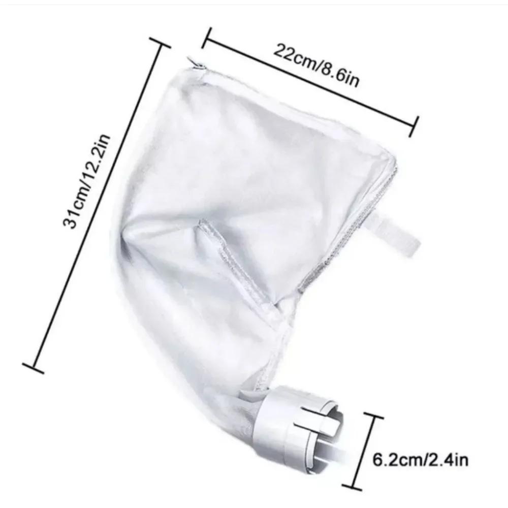 2Pcs Heavy Duty Filter Bags - Replacement For Polaris 360380 Pool Cleaner Mesh Debris Collection Bags