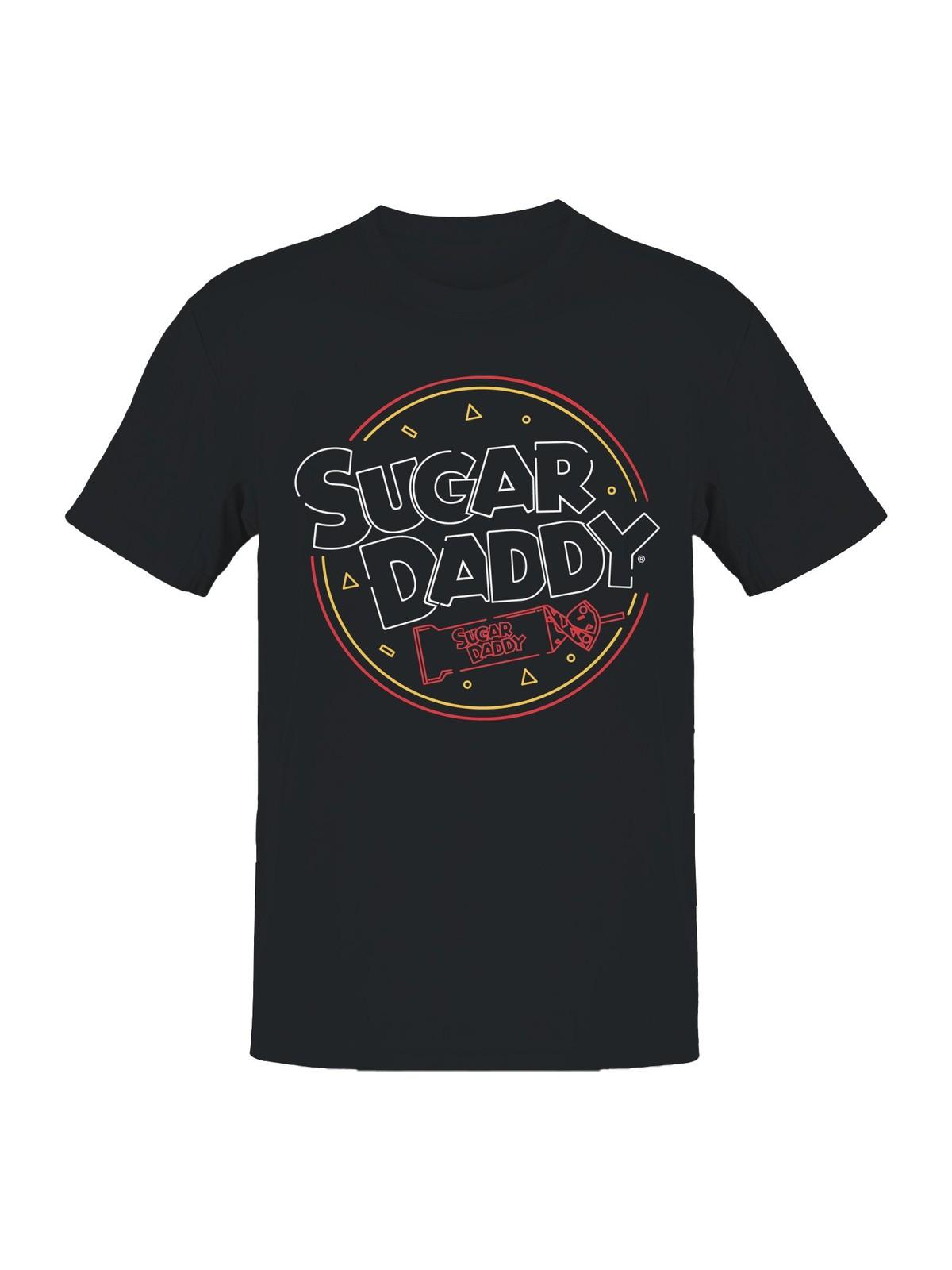 Officially Licensed Sugar Babies Retro Sugar Daddy Logo Mens T-shirt L