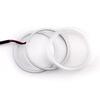 2Pcs 80mm RGB Angel Eyes Halo Ring Light For Car Motorcycle Headlight Fog lamp