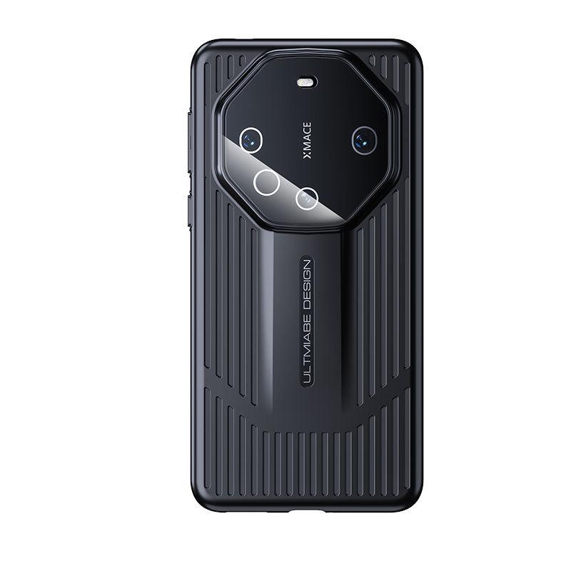Applicable to Huawei Mate60Pro breathable heat dissipation mobile phone Honor Magic6 electroplating matte PC hard X50 protective case