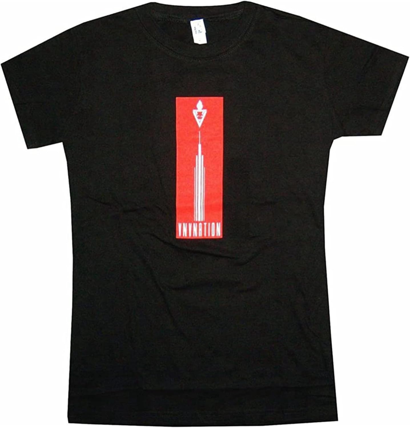 VNV Nation Never Ending Light Girls Juniors Black Mens Women T Shirt XL чёрный