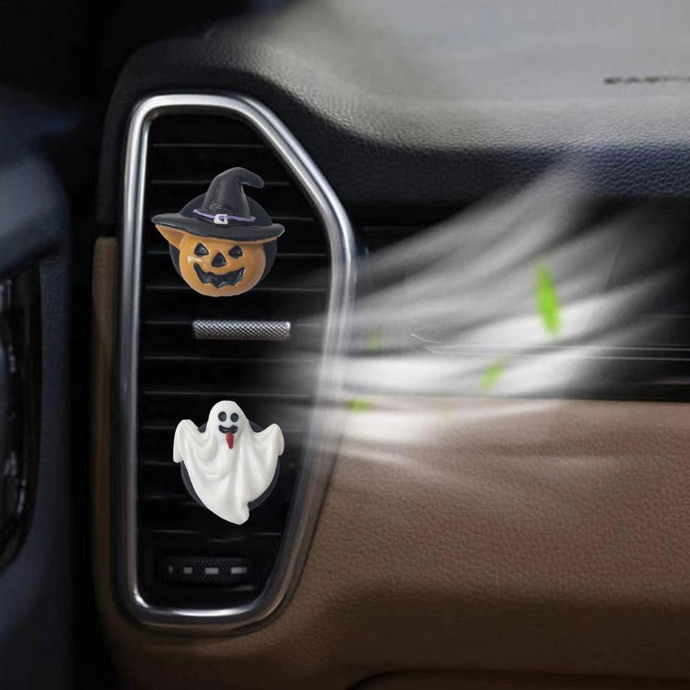 Halloween Lufterfrischer Auto Clips 6 Stück Innendekoration Für Autos Auto Lufterfrischer Lüftungsschlitz Clips Cooler Auto Duft Lüftungsschlitz Clip Niedlich