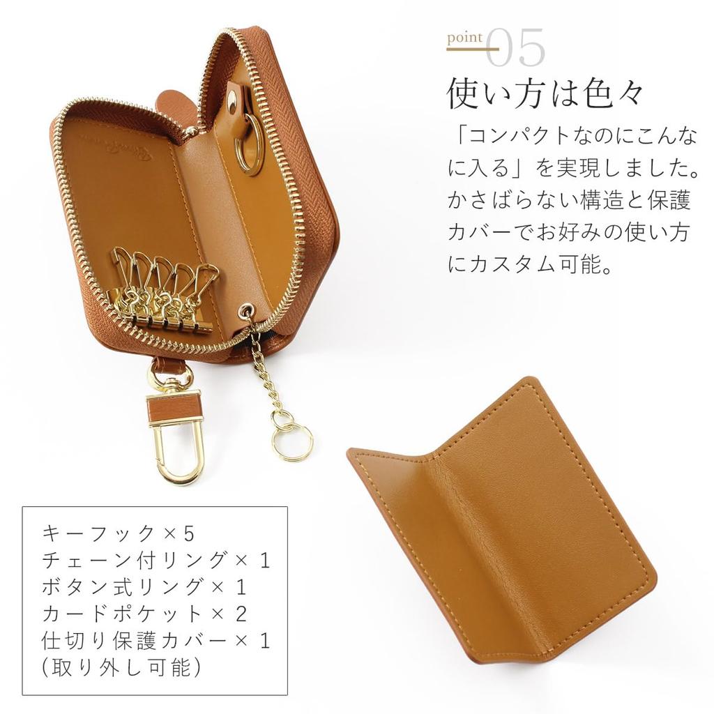 Blanc Pomme Women's Hawaiian Genuine Leather Smart Key Case, Stylish, Wine, bp-2016