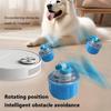 Interaktives Hundespielzeug Intelligenter rollender Ball mit bewegungsaktivierter automatischer Bewegung Quietschende Hundespielzeugbälle Welpen-Kauspielzeug Knoten-Seil