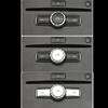 3x For Mercedes Benz C GLK W204 X204 Car Center Console Volume Switch Cover Trim