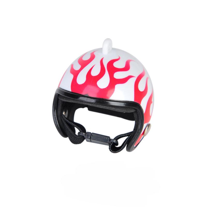 Pet Supplies Cute Fashion Protective Helmet Chicken Hat Bird Hat Head Cover