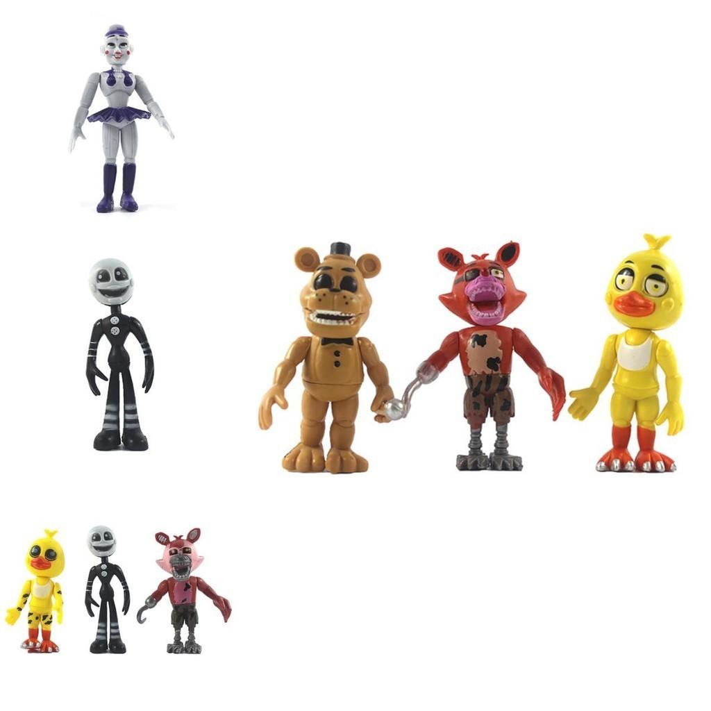 Boeiende 6-delige Fnaf Five Nights At Freddy's Actiefiguren Voor Enthousiaste Fans