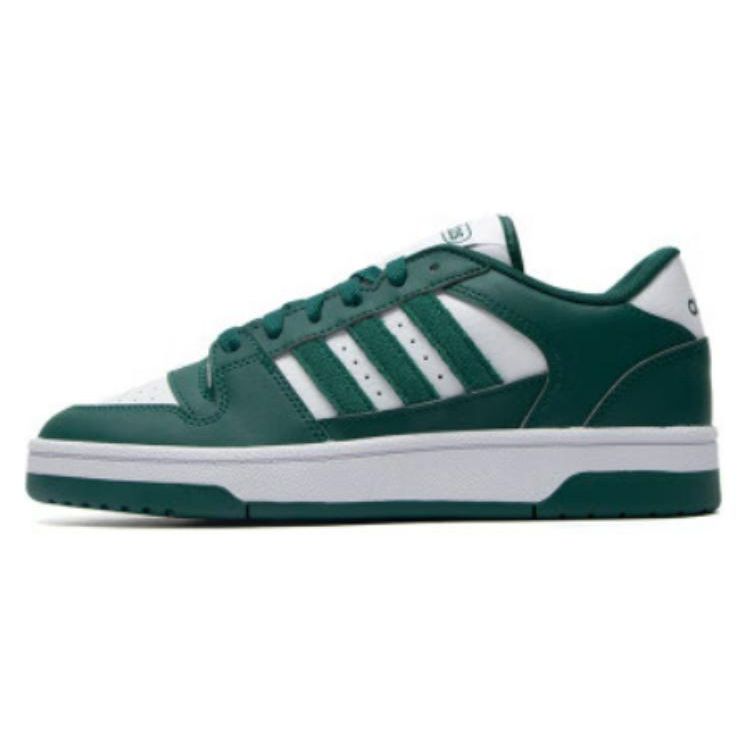 Adidas Turnaround Low Non-Slip Durable Low-Top Skate Shoes Unisex Skate Shoes Green White IE1015