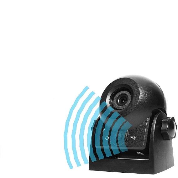 

MHCABSR Wireless Car Backup Camera WiFi Reversing Camera Work with Phone For Bus RV Trailer Excavator Rear View Camera Dashcam чёрный