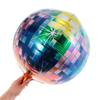 12 PCS 22 Inch Disco Style Balloons Silver Gold 4D Ball Balloon Foil Balloons  Home Indoor