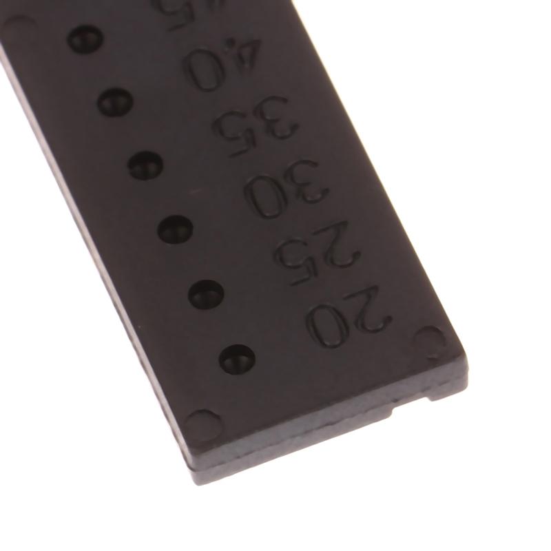 Règles endo dentaires pour jauge de point de gutta-percha, règle de mesure d'étalonnage, échelle de mesure de portée, instruments endodontiques, dentisterie