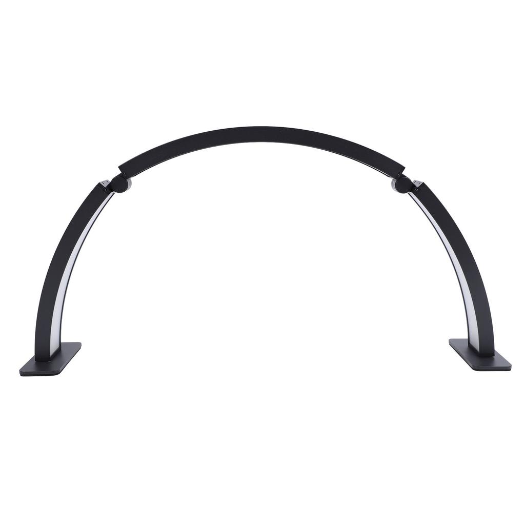 28in Foldable Half Moon Light 3000K‑6000K 2000LM LED Nail Beauty Lamp Tattoo Light for Beauty