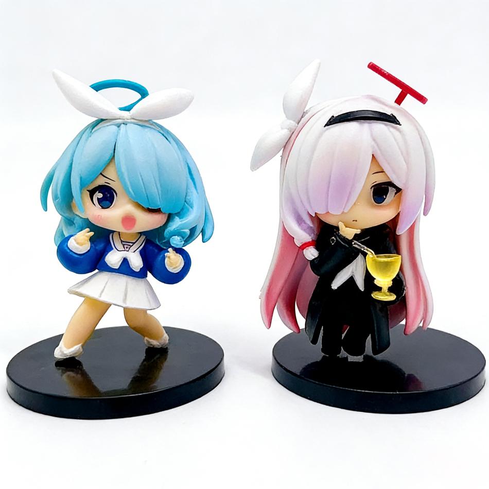 8cm Anime Blue Archive Figurine Model Action Figures PVC Birthday Toy Gifts Model