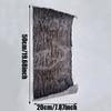 Artificial Tree Bark Sheet 19x7Inches Realistic Tree Skin for Columns Pipes Decoration DIY Miniature Landscape Craft Supplies