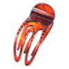 Curved Hair Claw Clip for Women Daily Wear Hollowed Leopard Print Jaw Clamp Strong Secure Hair Claw for Various Outfit