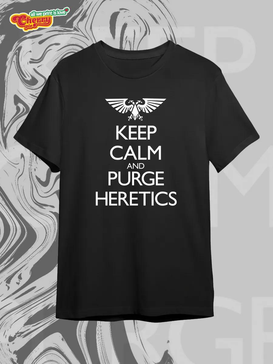 Black T-shirt with viking in helmet print S