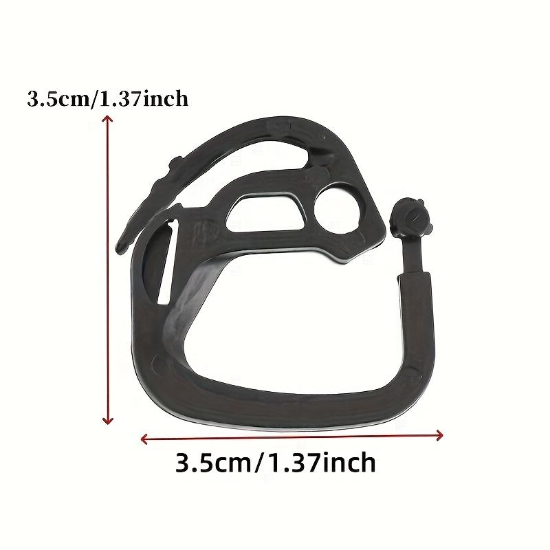 Durable Black Plastic Sunshade Cloth Clips, Easy-to-Use Lock Clips for Greenhouse Shade, Agriculture, Outdoor Canopy, Curtains, Patio, Balcony