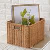 Nordic Style Rattan-Look Storage Basket - Large Toy Organizer