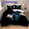 3pcs IThe Lich King Home Decor Bedding Set-Perfect for Bedroom, Guest Room, Living Room, Hotel Use-Ideal Gift for Fans, Travelers, Daily Use