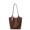 Retro Bag Women's Large Capacity 2025 New Autumn and Winter Leisure Shoulder Shopping Bag Texture Commuter Tote Bag