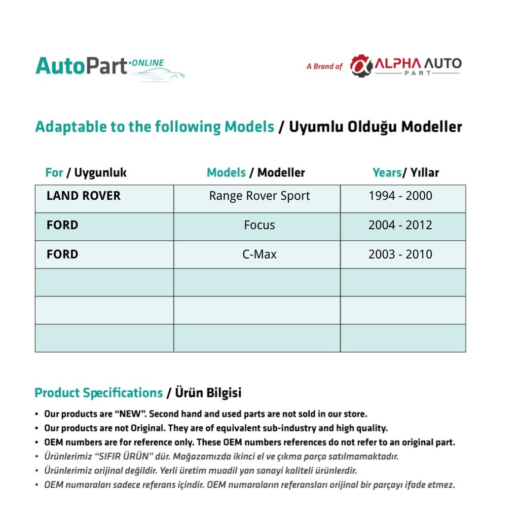 Door Lock Repair Part for Range Rover Sport Plastic Set of 2 Right-Left