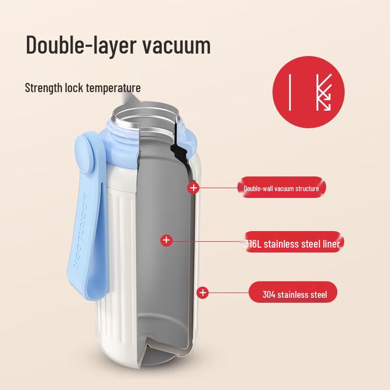 LOCK&LOCK Portable Insulated Water Bottle