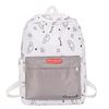 Schoolbag Wholesale New Cartoon Printed Schoolbag Junior High School Girls Backpack New High Value Trend Casual Backpack