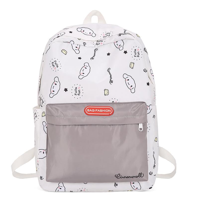 Schoolbag Wholesale New Cartoon Printed Schoolbag Junior High School Girls Backpack New High Value Trend Casual Backpack