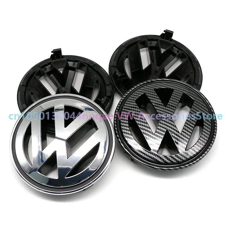 For VOLKSWAGEN VW 1pc ABS VW car logo front grille trunk badge for Volkswagen MAGOTAN B6 2006-2011 high-end modified vw accessor