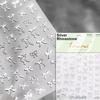 1pcs 5D Diamond White Lace Bow Nail Art Stickers Pearl Rhinestones Nail Decoration Adhesive Decals Slider DIY Accessory