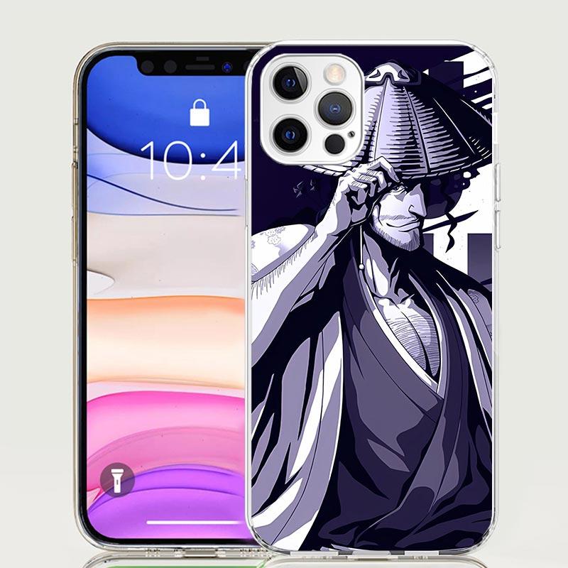Bleach Kyoraku Shunsui Phone Case For iPhone 17 Air 16 15 Plus 11 14 Pro Max 13 Mini 12 7 8 + SE Pattern Art Customized Cover 17
