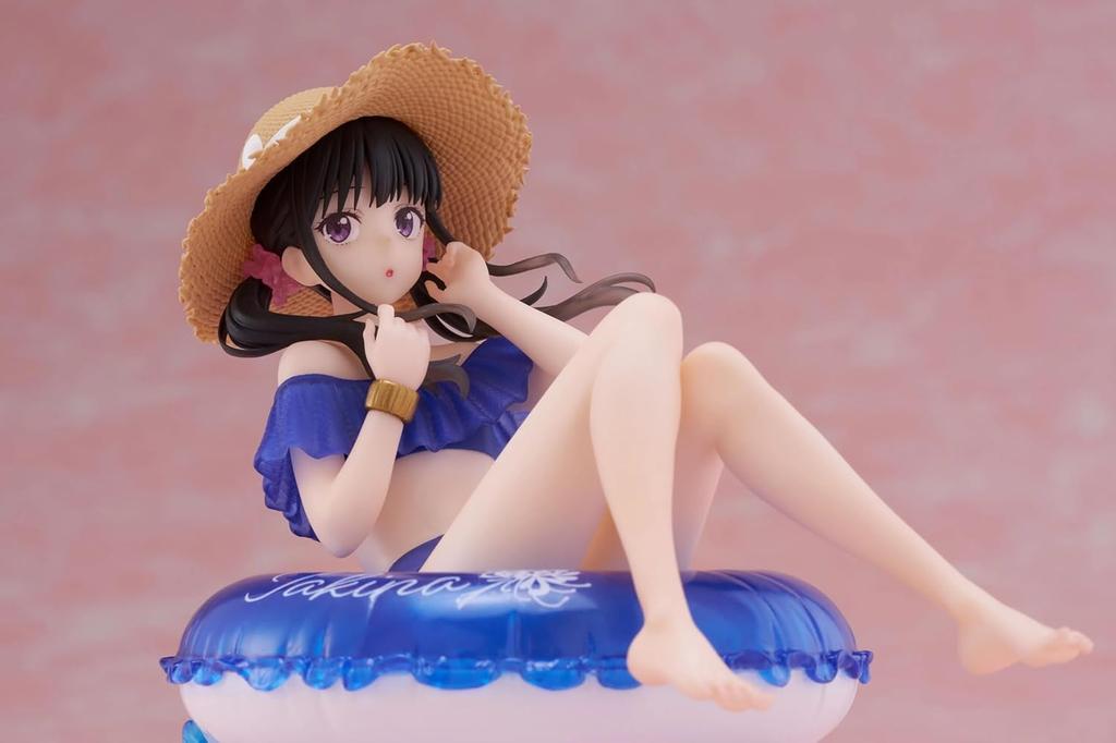 Nishikigi Chisoku & Inoue Takina Figures, Licorice Recoil Aqua Float Girls, Approx. 10cm, Set of 2