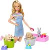 Barbie Pet Care Set (Dress-Up Doll, Accessories Set) for Ages 3 and Up (FXH11)