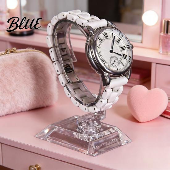 Shop Counter Watch Holder Clear Display Stand Acrylic C Shape