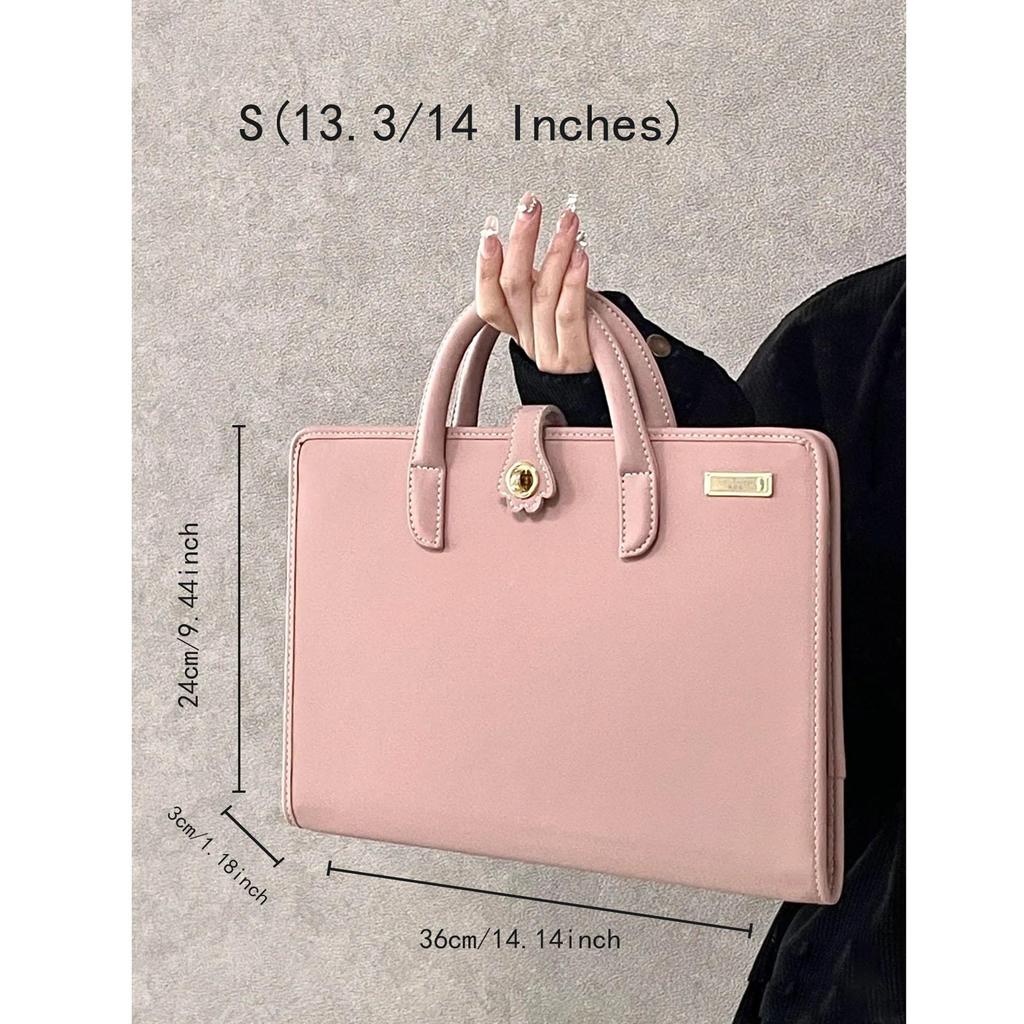 Computer Bag Tablets Computer Storage Handbag Women Travel Storage Pouch Laptop Bags Commuting Portable Storage Organizer