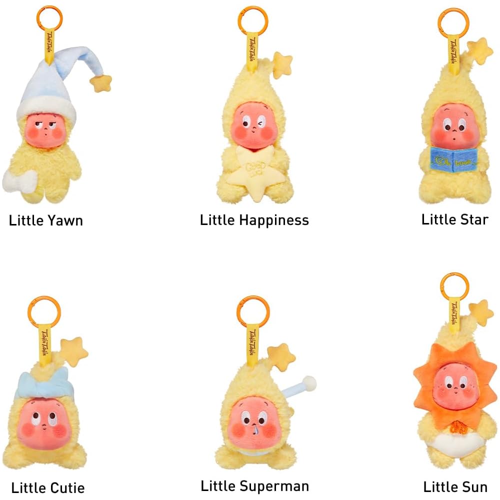 Pop Mart We are Twinkle Twinkle Series Plush Pendant Assorted Box 6 Pieces Premium Vinyl Toy Figure
