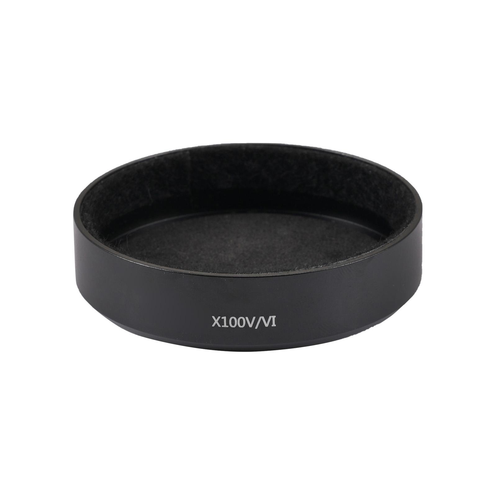 

Крышка объектива для Fujifilm X100V X100VI Алюминиевый сплав Защелкивающаяся крышка объектива Точная посадка Защита от царапин Легкая защита